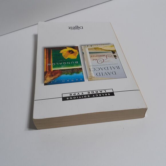 LARGE PRINT One Summer David Baldacci Bungalow Sarah Jio Paperback Readers Diges - Picture 4 of 11
